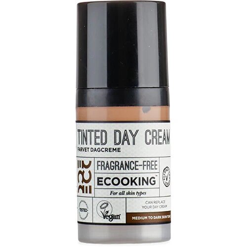 Ecooking Tinted Day Cream   Medium Dark   30 Ml