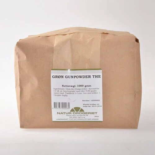 Grøn Gunpowder Te   1 Kg