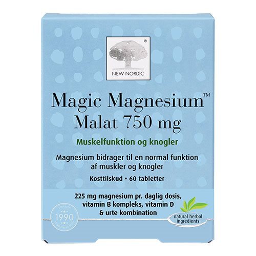 Magic Magnesium Malat   60 Tabletter