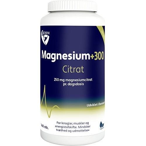 Magnesium 300 Citrat   160 Kapsler
