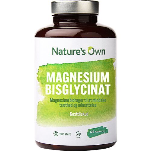 Natures Own Magnesium Bisglycinat  120kap