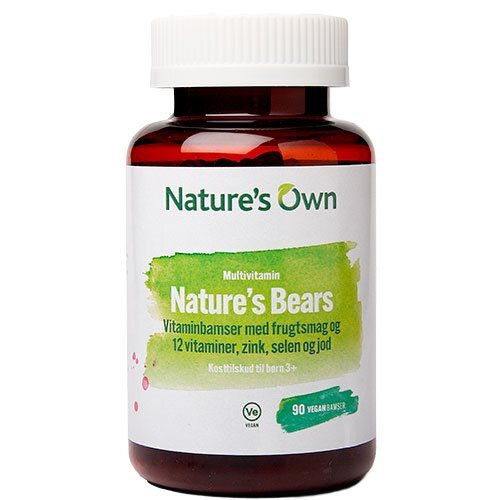 Natures Own Multivitaminer Nature S Bear  90stk