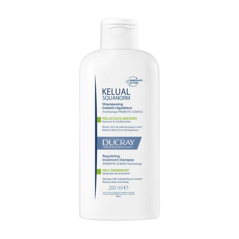 Ducray Squanorm Shampoo Oily Dandruff 400ml