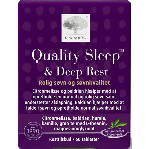 Quality Sleep Deep Rest   60 Tabletter
