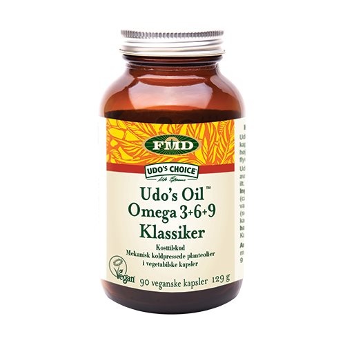 Udo S Choice Oil   1000 Mg    90 Kapsler