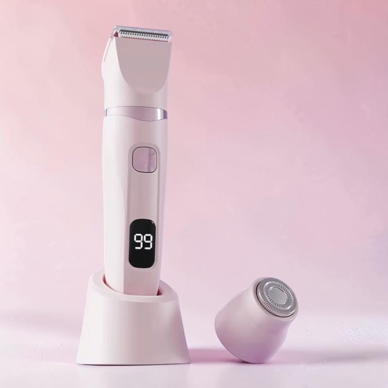 Dualtrim 2 I 1  Ladyshaver   Keramisk Bikinitrimmer  Velegnet Til Sart Hud