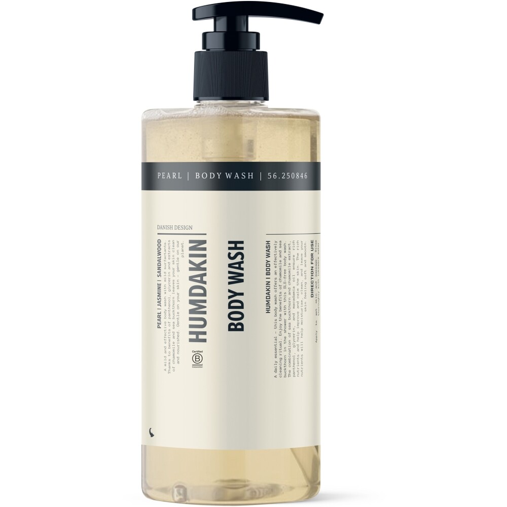 Humdakin  Pearl Body Wash   Jasmine   Sandalwood  500ml