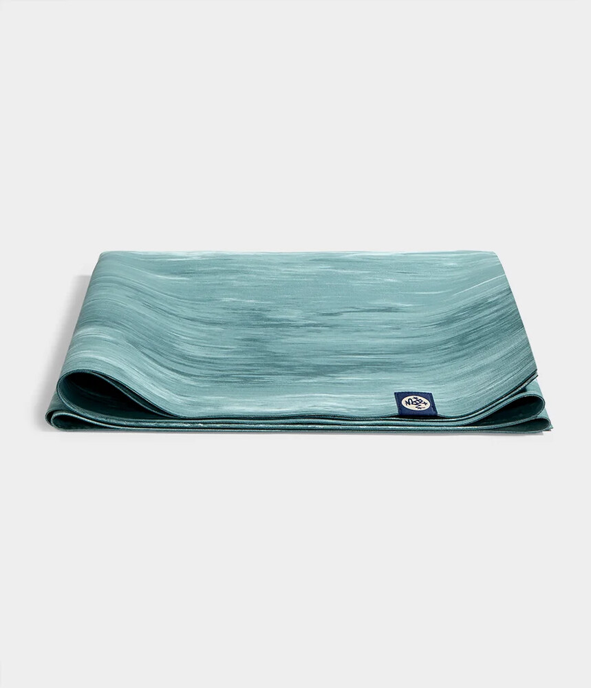 Manduka Eko Super Lite Rejse Yogamåtte 1 5mm  Sage Marbled
