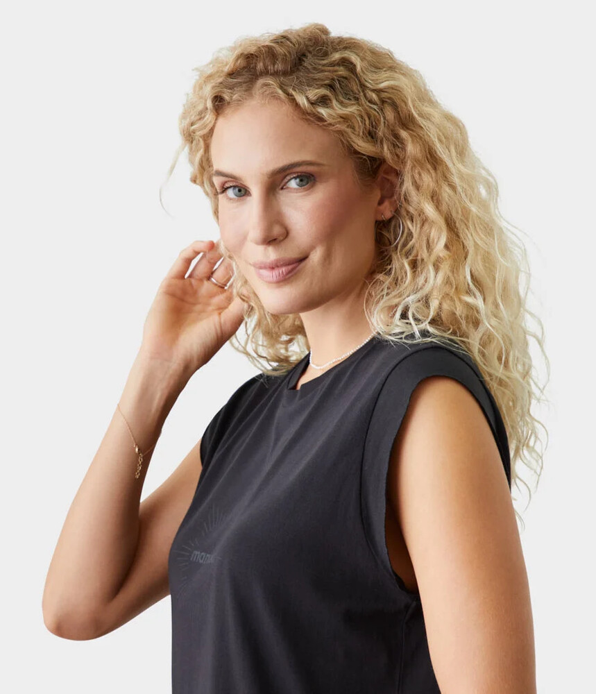 Manduka Warrior Tee  Black