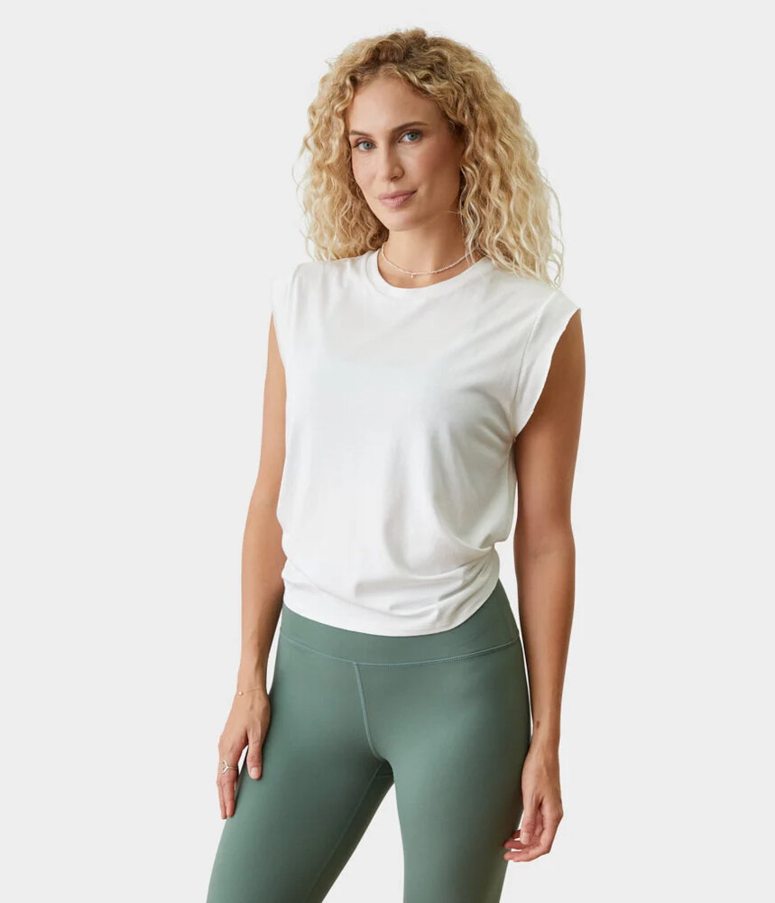 Manduka Warrior Tee  White