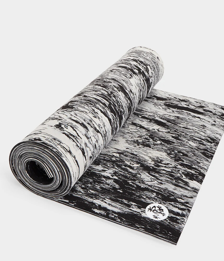 Manduka Comfort Cushion Mat 8mm  Black White Marble