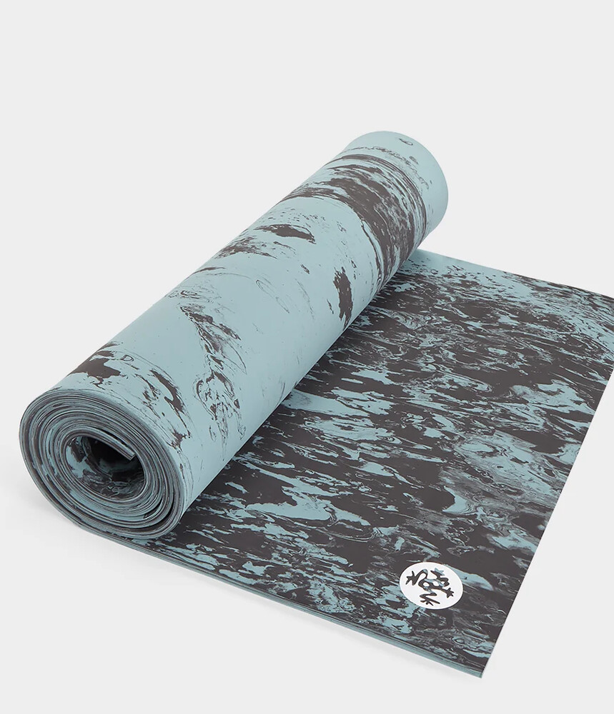 Manduka Comfort Cushion Mat 8mm  Blue Lotus Marble