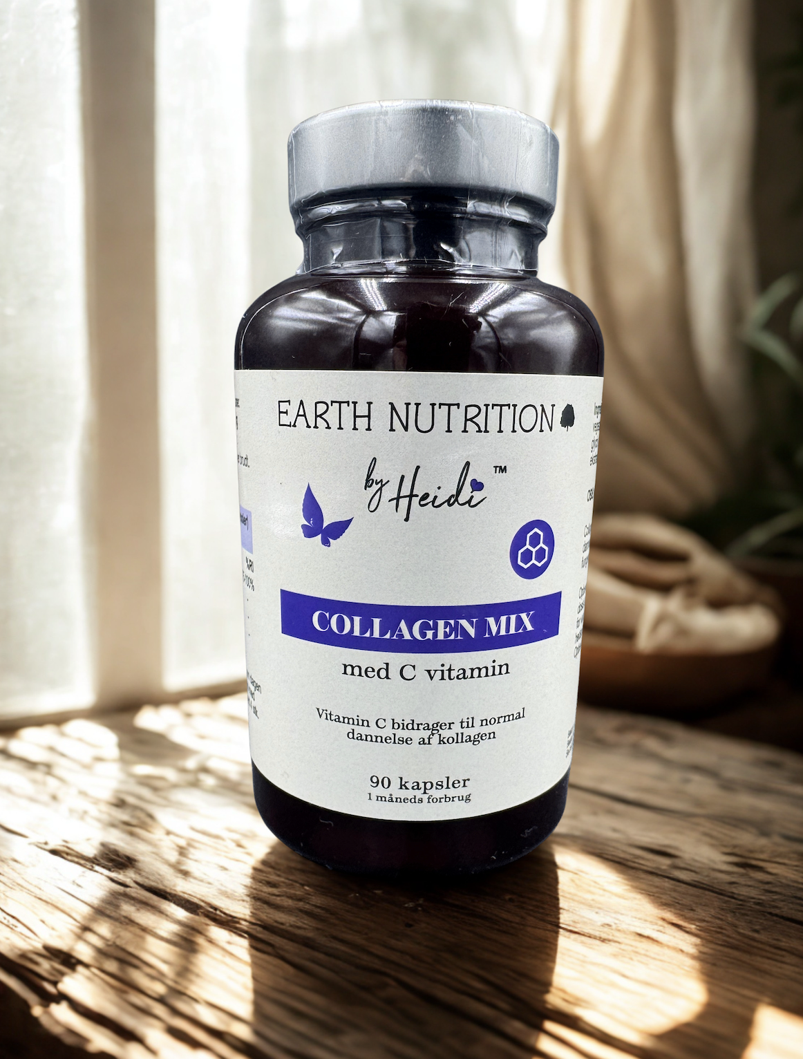Collagen Mix M  Vitamin C   90 Kapsler