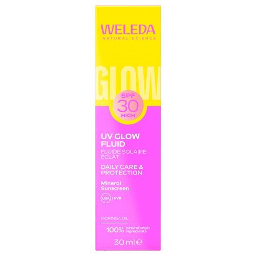 Weleda Uv Glow Fluid Daily Care Protection Spf 30 30 Ml