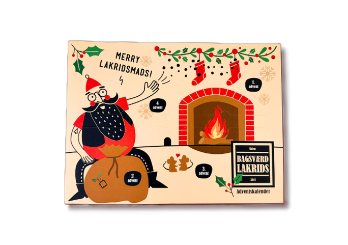 Bagsværd Lakrids Adventskalender 2026  4 X 160g
