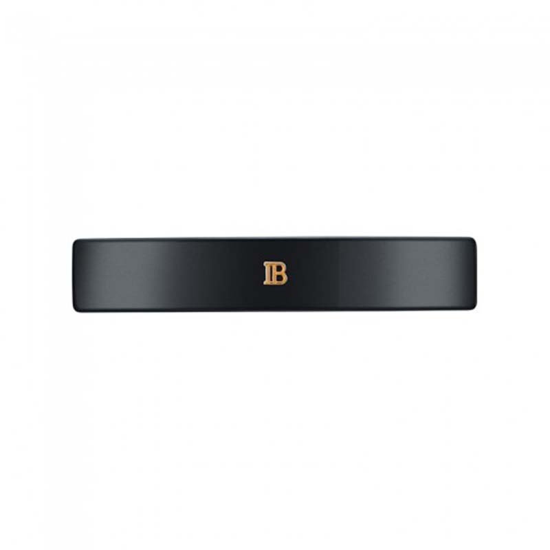 Balmain Cellulose Acetate Barrette Pour Cheveux Medium Black