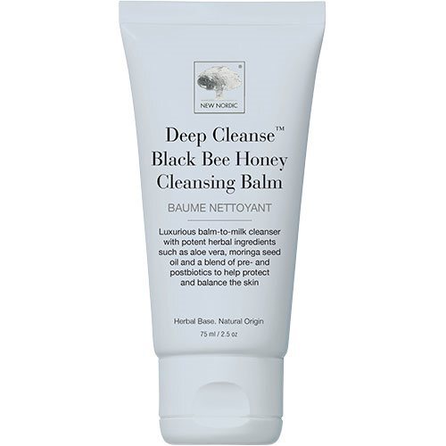 New Nordic Deep Cleanse Black Bee Honey Cleansing Balm   75 Ml